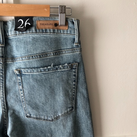 BOGO50% treasure & bond mid rise relaxed crop - Picture 7 of 8